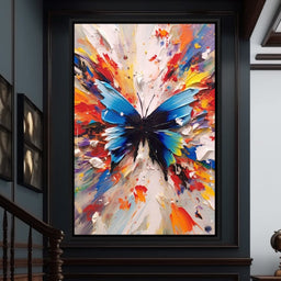 Chromatic Butterfly Euphoria - NicheCanvas