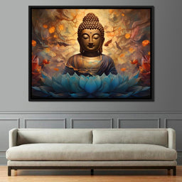 Buddha's Radiant Harmony - NicheCanvas
