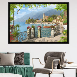 Italian Promenade - NicheCanvas