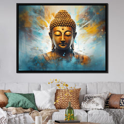 Buddha's Mystical Mural - NicheCanvas