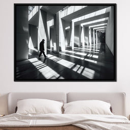 Stride Through Concrete - NicheCanvas