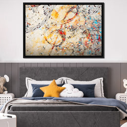 Colorful Music Notes - NicheCanvas