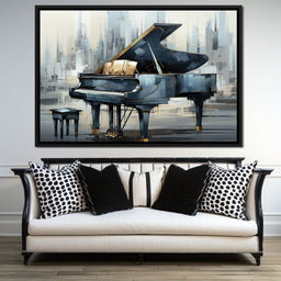The Grand Piano - NicheCanvas