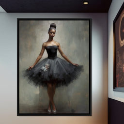 Lovely Ballerina - NicheCanvas