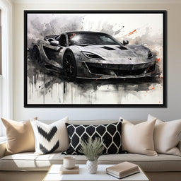 Car Collection 28 - Rider Art - NicheCanvas