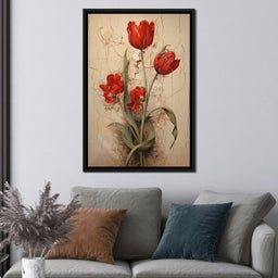 Tulips Resilience Dance - NicheCanvas