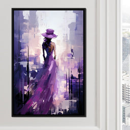 Amethyst Twilight Mystique - NicheCanvas