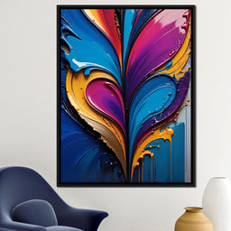 Colorful Love 02 - Johanjjf - NicheCanvas