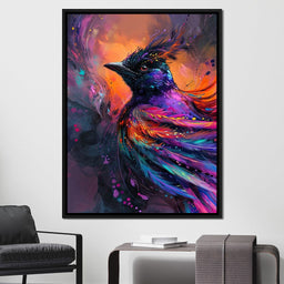 Vibrant Feathered Dreams - NicheCanvas
