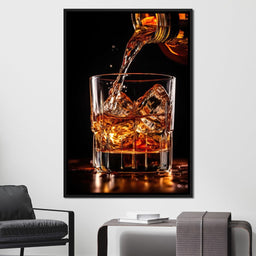 Whiskey's Ethereal Canvas - NicheCanvas