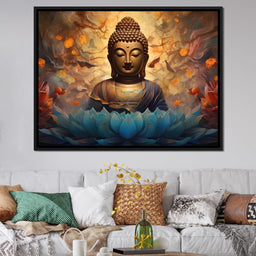 Buddha's Radiant Harmony - NicheCanvas