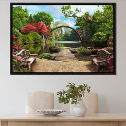 Stone Bridge - NicheCanvas