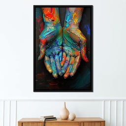 Embrace of Chromatic Hues - NicheCanvas