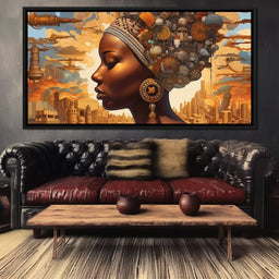 African Portrait Izula - Sakeem Gibbs - NicheCanvas