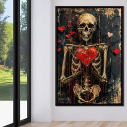 Romantic Skeleton 5 - NicheCanvas