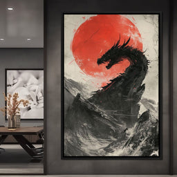 Sunrise Dragon Sovereignty - NicheCanvas