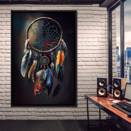 Dreamcatcher & Feathers - Alicia Smith - NicheCanvas