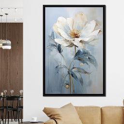 Azure Serenity Blossom - NicheCanvas