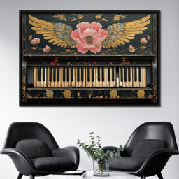 Floral Music Collection 11 - Wildrose Creations - NicheCanvas