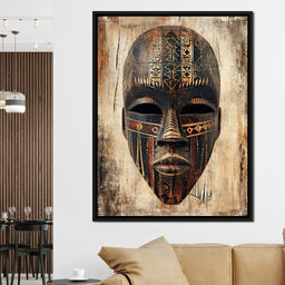 Tribal Echoes of Ancestry - NicheCanvas