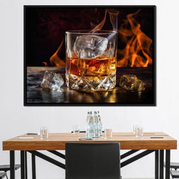 The Whiskey Enigma on Canvas - NicheCanvas