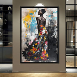 Urban Elegance Amidst Ruins - NicheCanvas