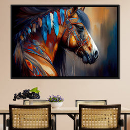 Cherokee Horse 5 - Alicia Smith - NicheCanvas