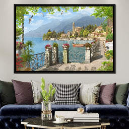 Italian Promenade - NicheCanvas