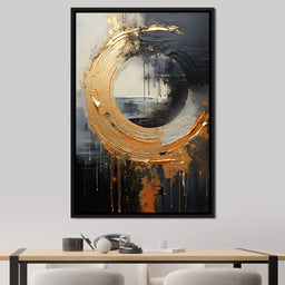 Abyssal Gold Embrace - Tanni Cylon - NicheCanvas