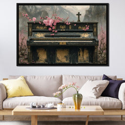 Floral Music Collection 10 - Wildrose Creations - NicheCanvas