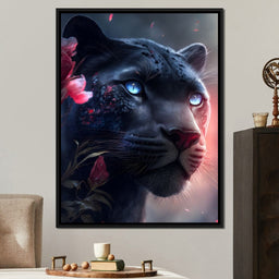 Black Panther Pink - Zenzdesign - NicheCanvas
