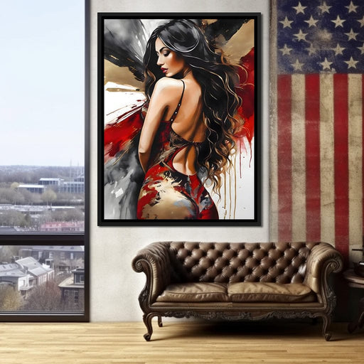 Female Portrait 163 - Johanjjf Canvas Print