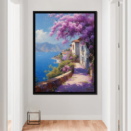 Coastal Bloom Promenade - NicheCanvas