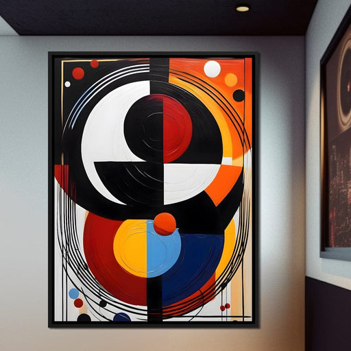 Colorful Modern Art 005 - Johanjjf Canvas Print