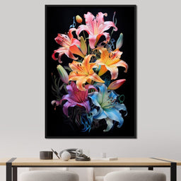 Dazzling Colors in Bloom - NicheCanvas