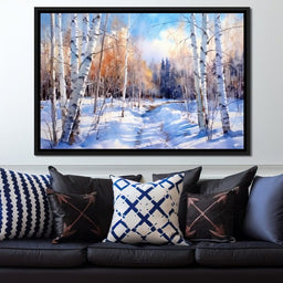 Christmas Morning Walk - NicheCanvas