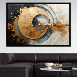Golden Vortex of Dreams - Tanni Cylon - NicheCanvas