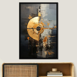 Eclipse in Golden Splendor - Tanni Cylon - NicheCanvas