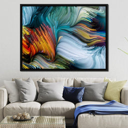 The Blend of Liquid Color - NicheCanvas