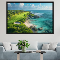 Emerald Shores Serenade - NicheCanvas