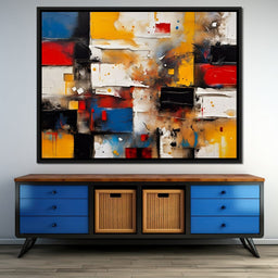 Colorful Modern Art 004 - Johanjjf - NicheCanvas