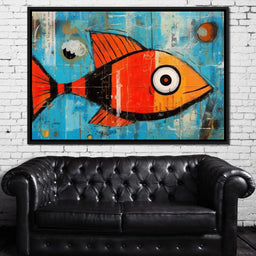 Red Fish - NicheCanvas