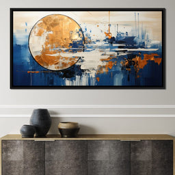 Golden Royal Geometric Harmony 15 - Wildrose Creations - NicheCanvas