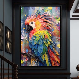 Colorful Cockatoos - NicheCanvas