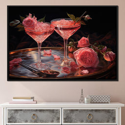 Rose Infused Mocktails - NicheCanvas