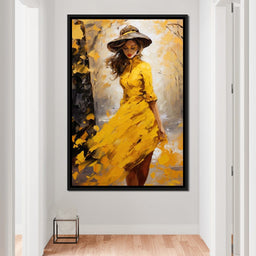 Elegance in Shades of Gold - NicheCanvas