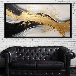 Morningstar Gold Swirl 2 - Tanni Cylon - NicheCanvas