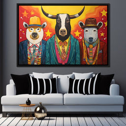 Dapper Wild Trio Soiree - NicheCanvas