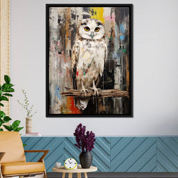 Owls Mystic Gaze - NicheCanvas