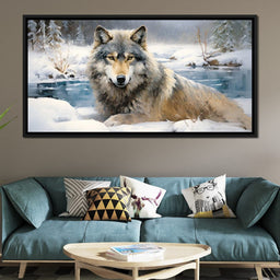 Winters Majestic Guardian - NicheCanvas